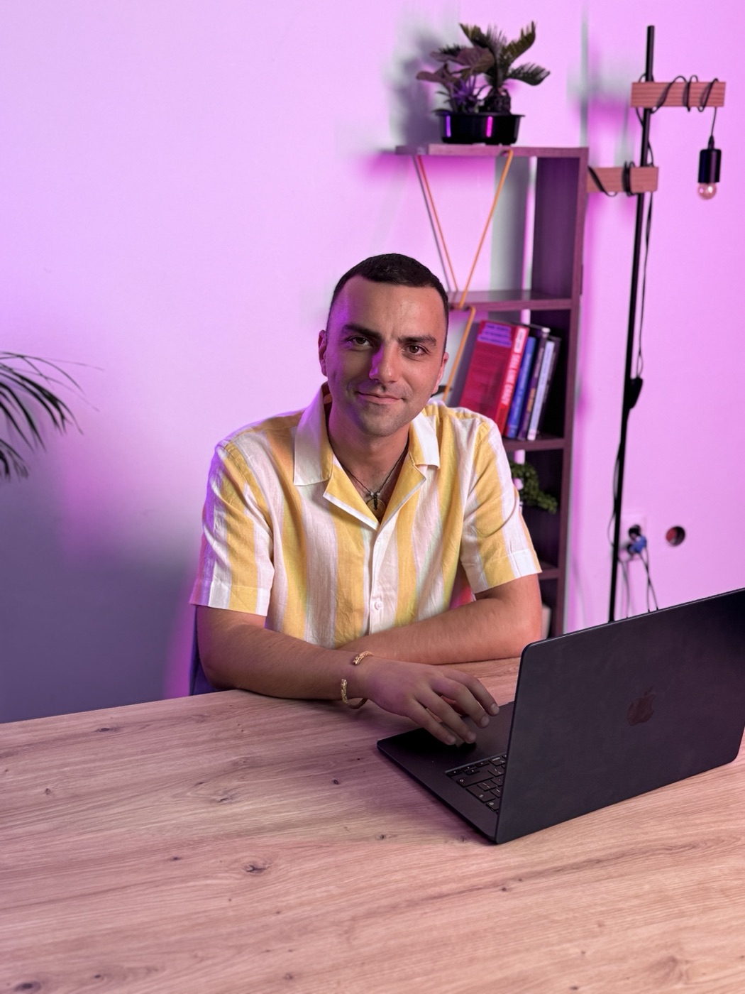 Adrian Iancu at his desk